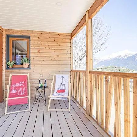 Chalet Lumineux 4 Pers A Avec Transats Aussois